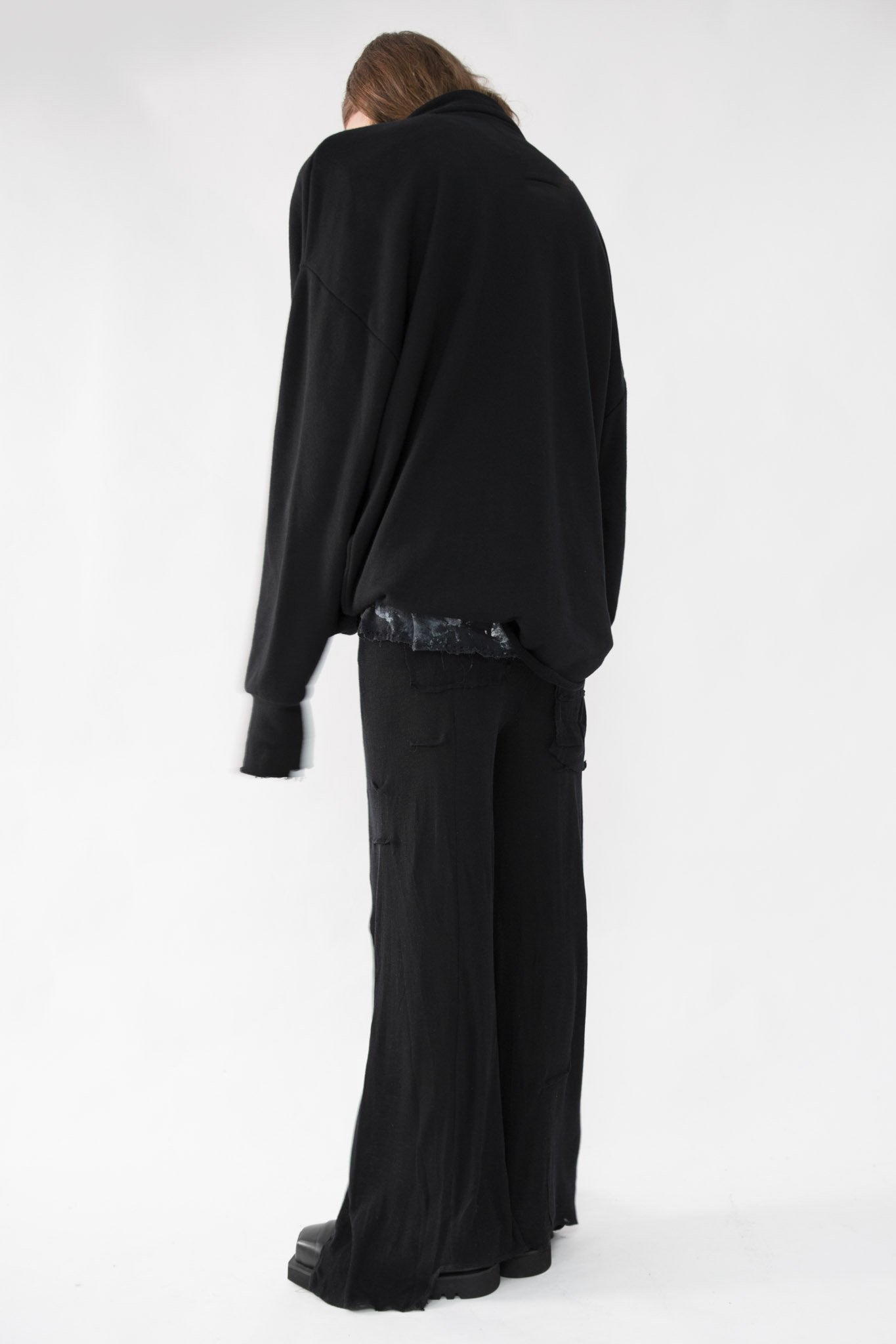 Shoulder Pad Sweater - NELLY JOHANSSON