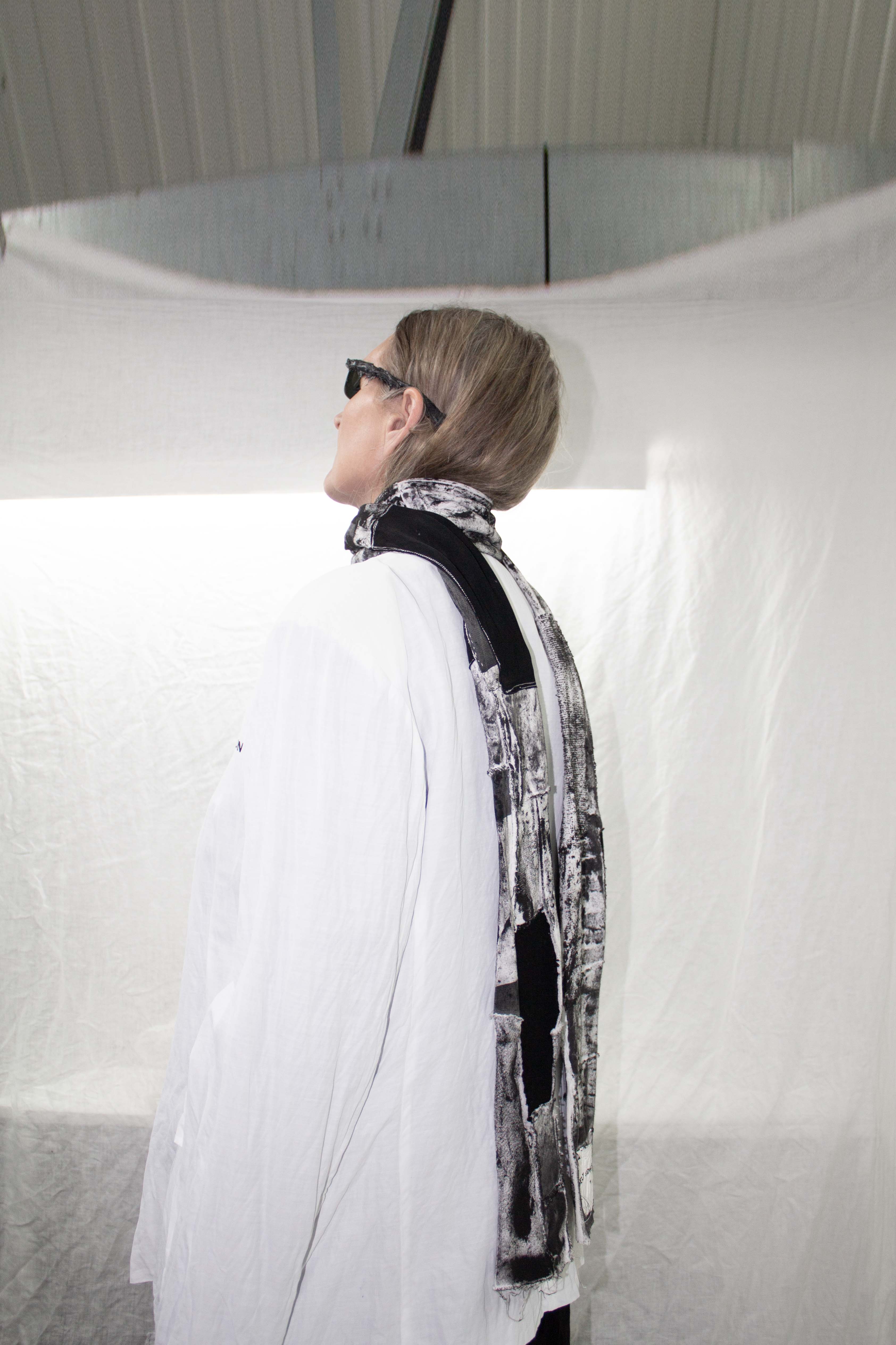 Hand Painted Scarf - NELLY JOHANSSON