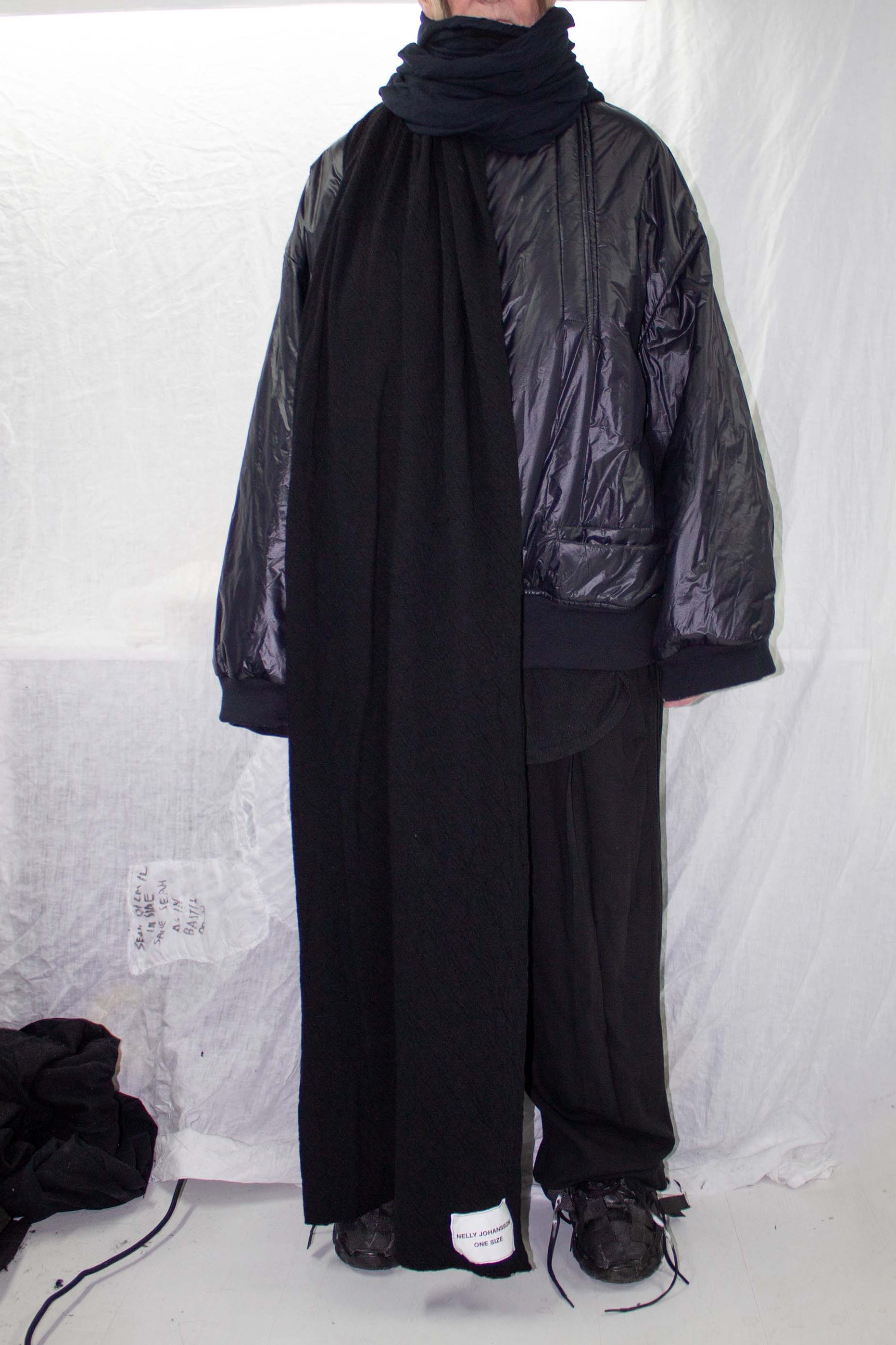 Oversized Merino Scarf - NELLY JOHANSSON