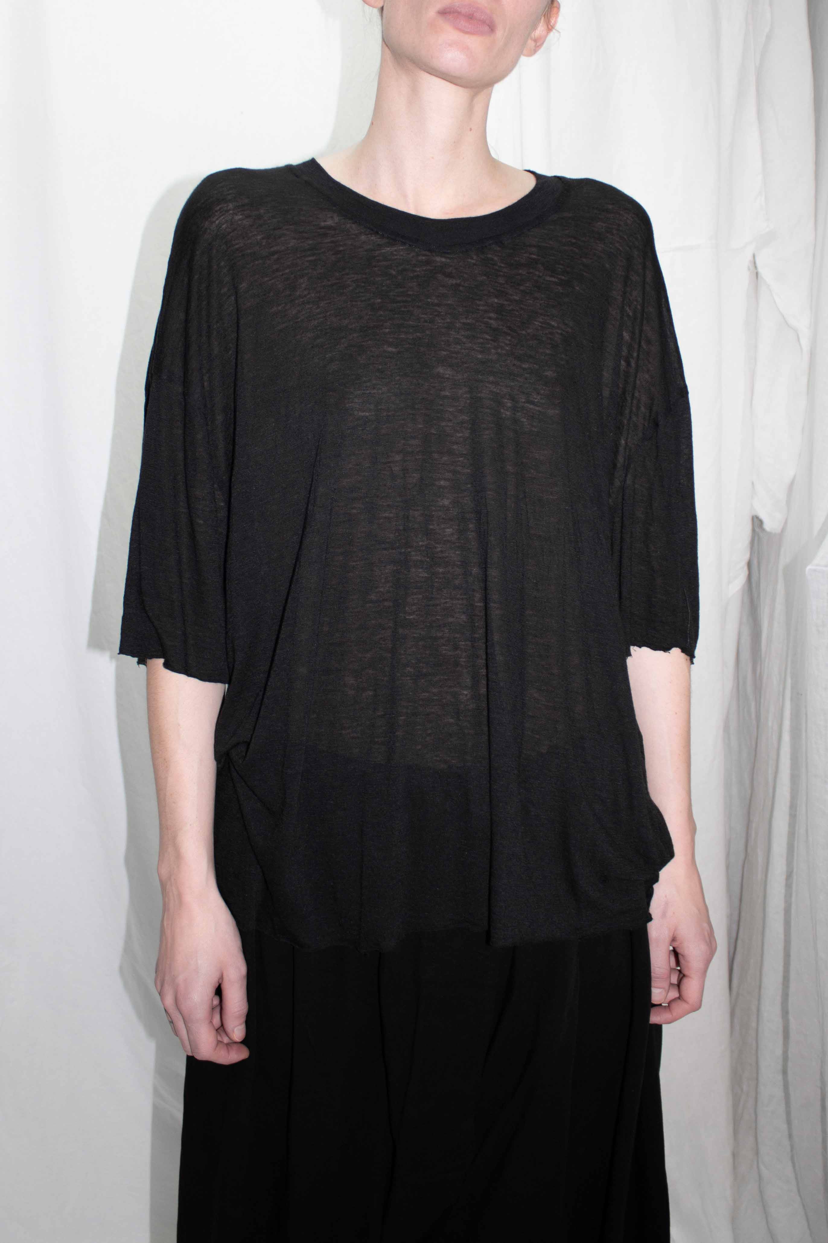 Merino blend T-shirt - NELLY JOHANSSON