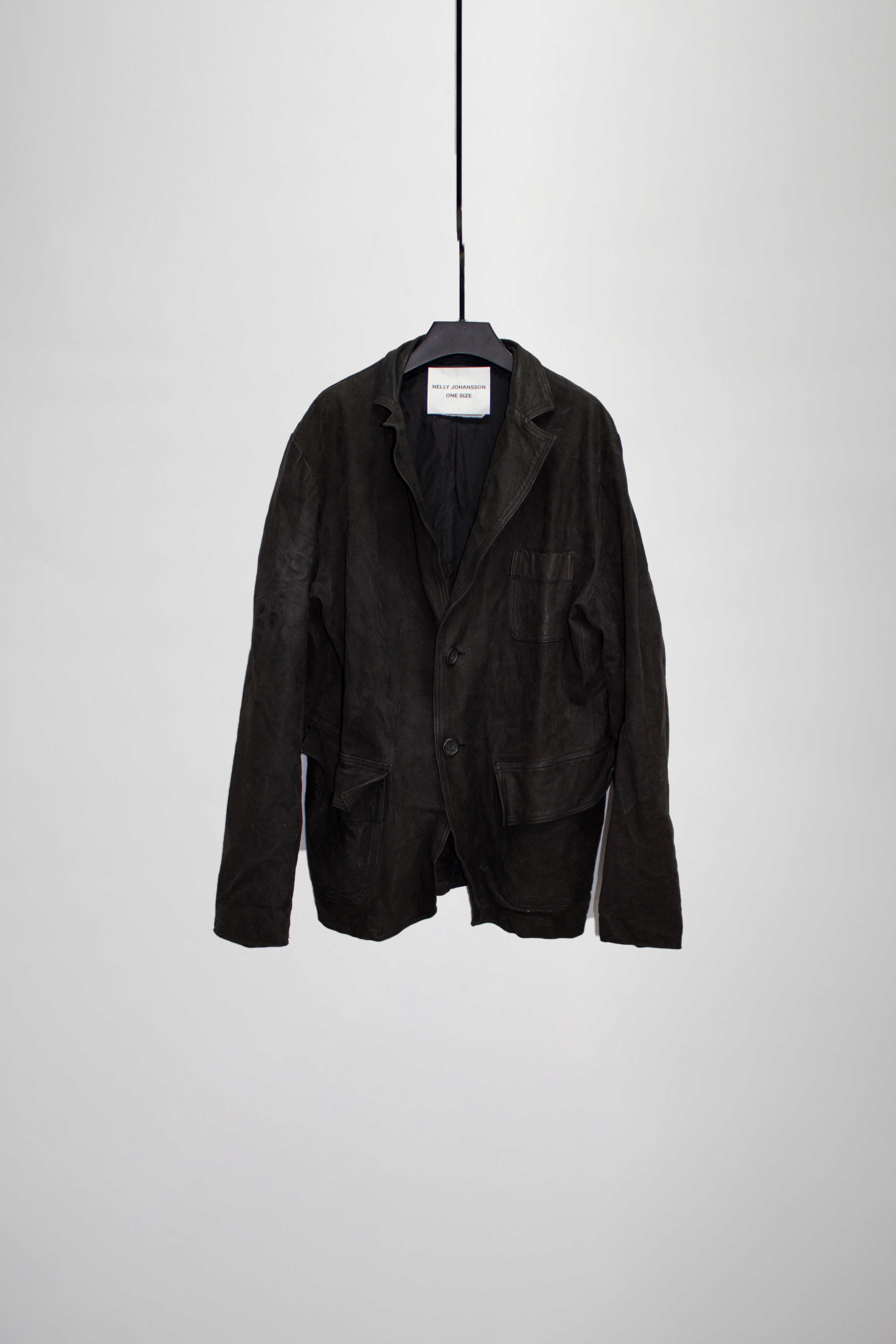 Leather Blazer - NELLY JOHANSSON