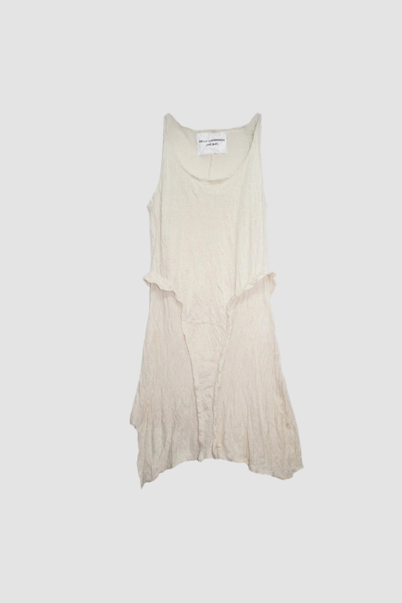 Asymmetrical Linen top 3 - NELLY JOHANSSON