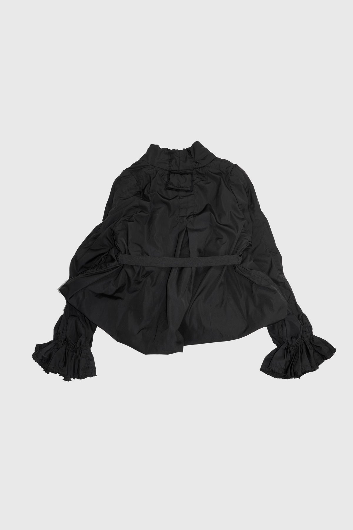 Ruched Bomber Jacket