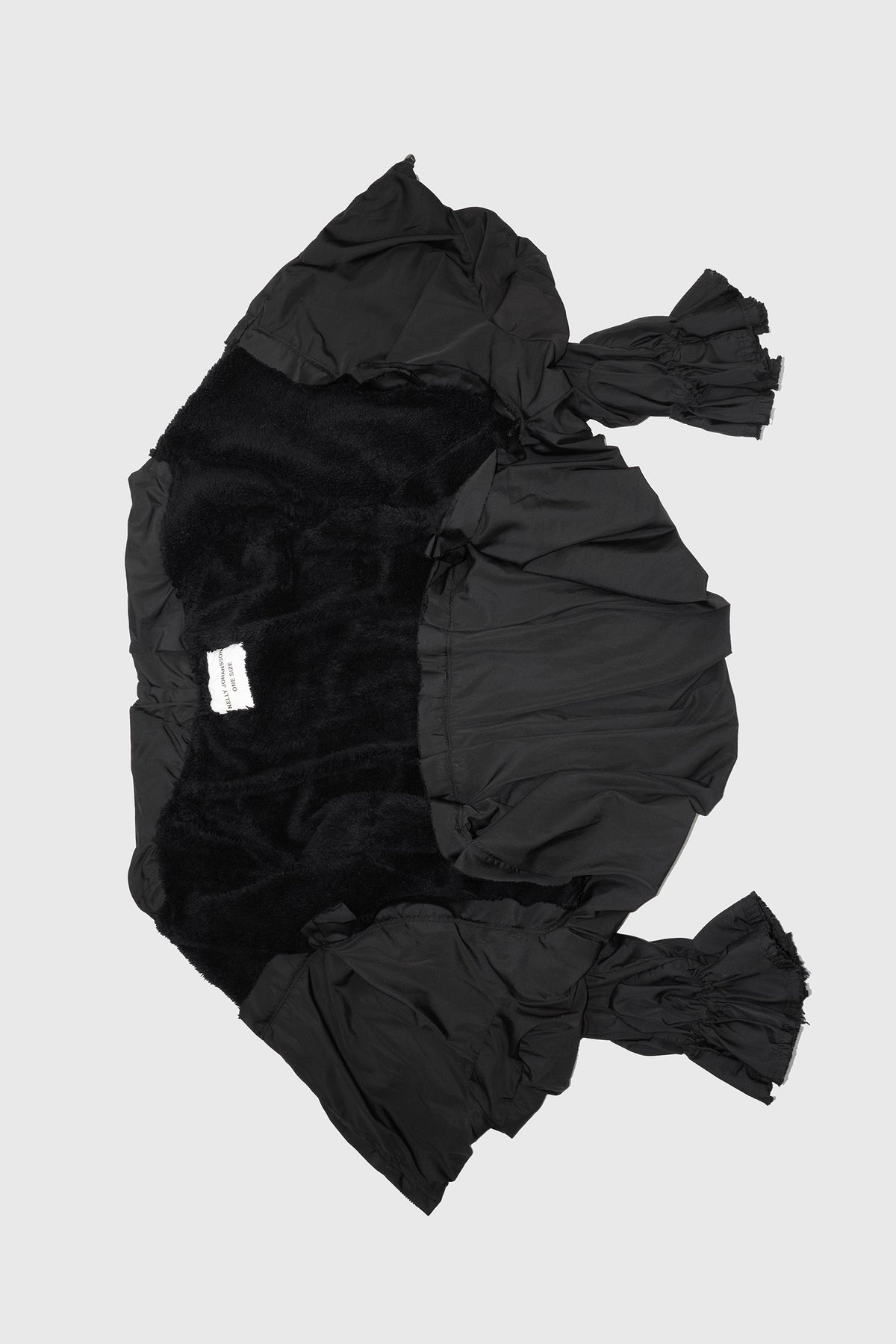 Ruched Bomber Jacket