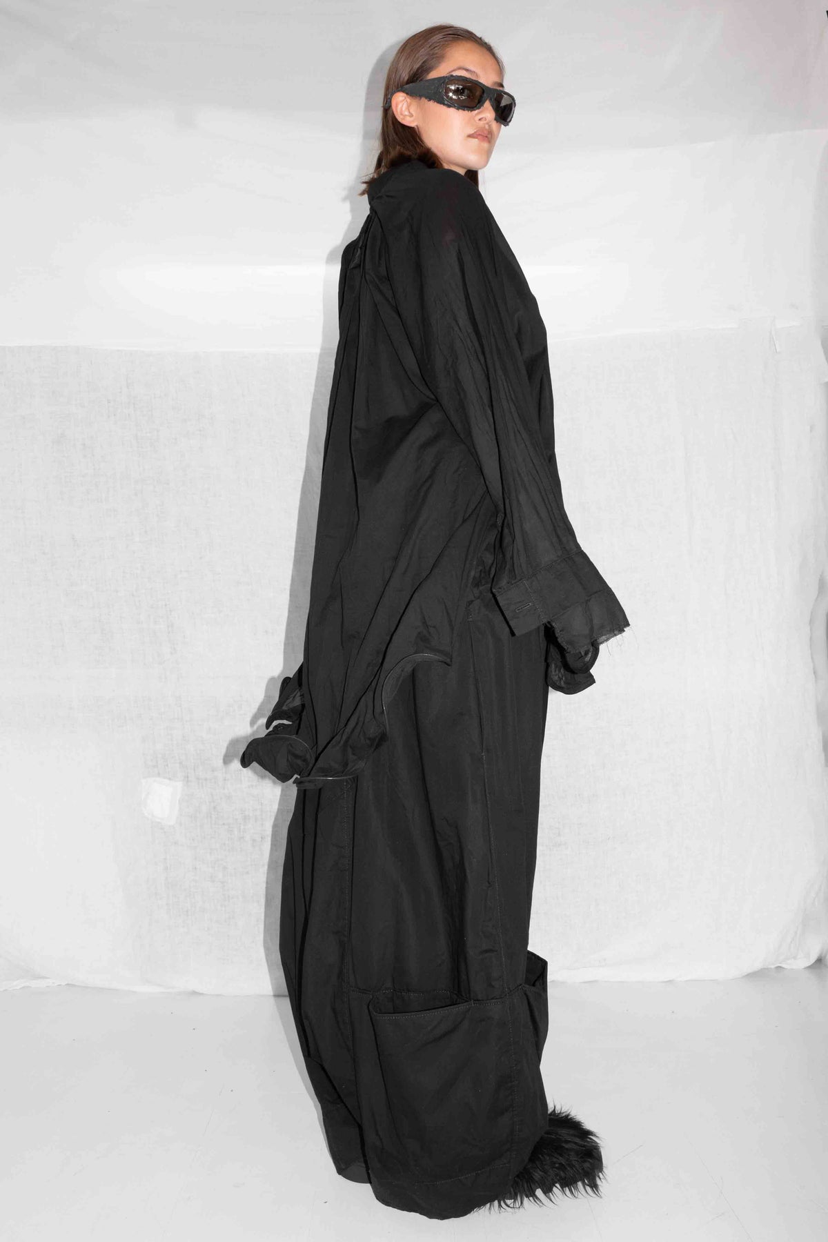 Sculptural Mock Shirt by NELLY JOHANSSON, cotton – view 4 of 5