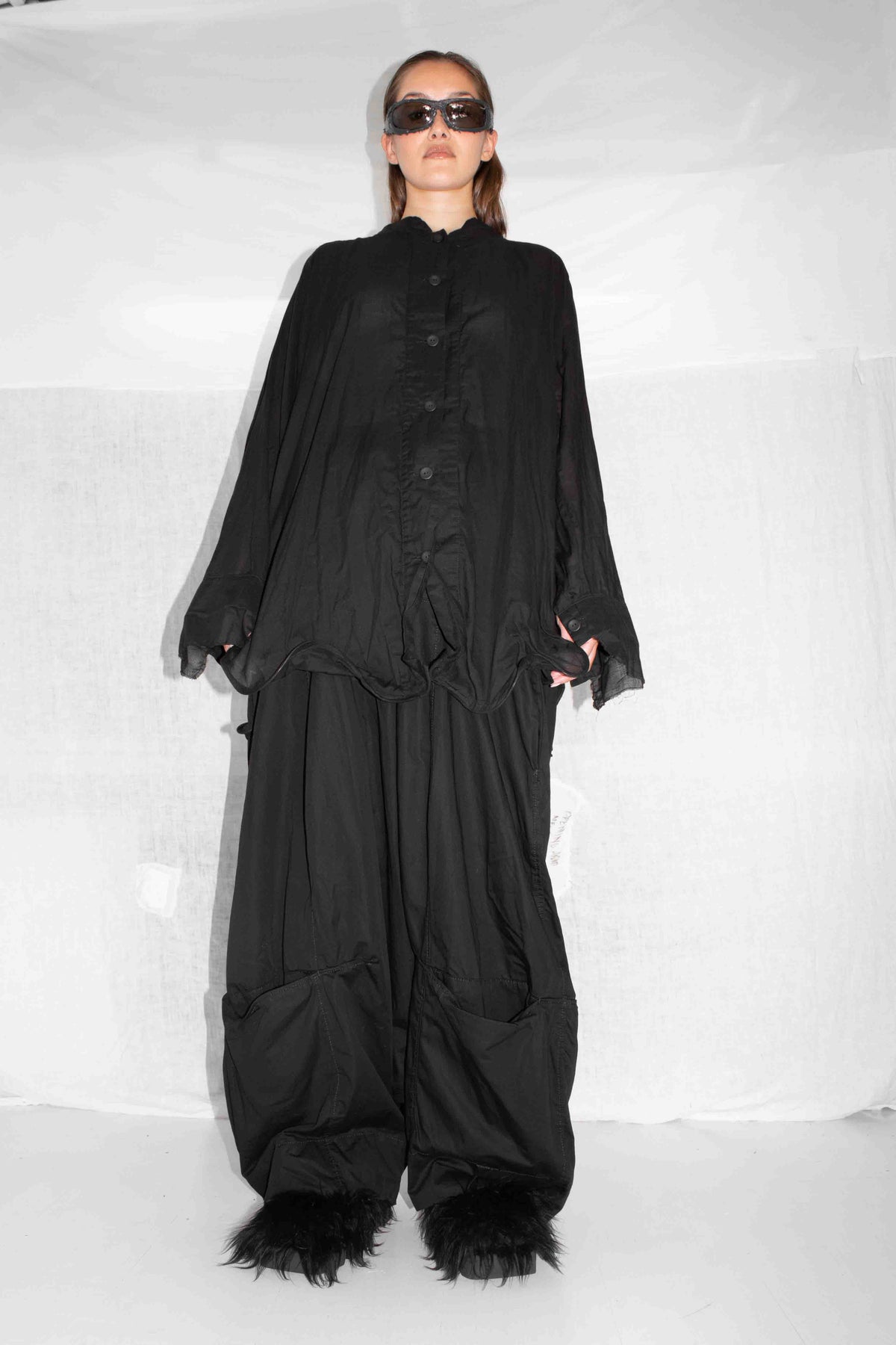 Sculptural Mock Shirt