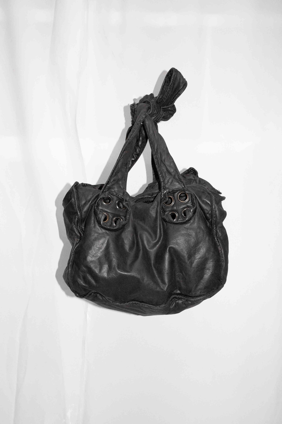 Washed Leather Bag