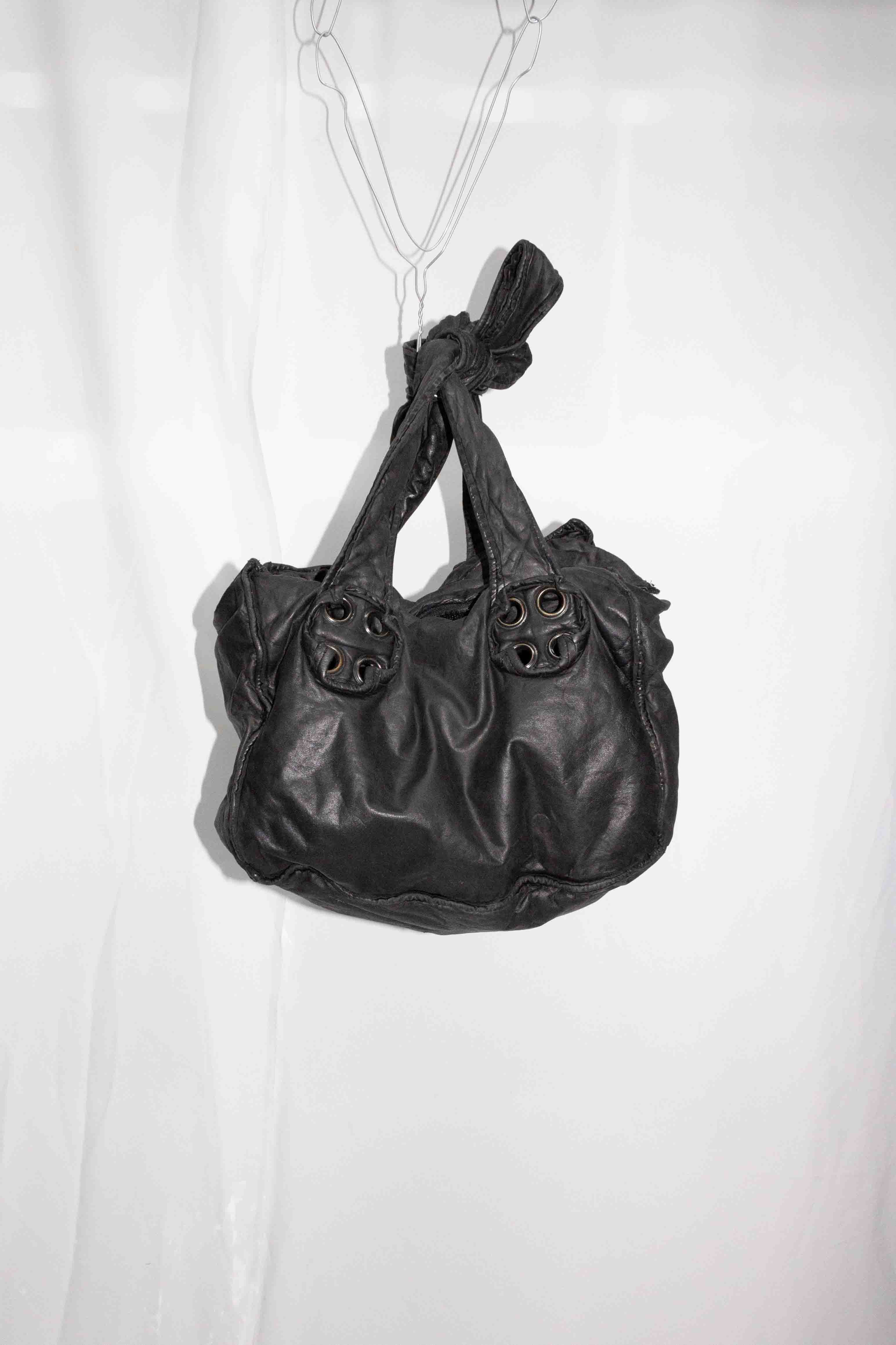 Washed Leather Bag - NELLY JOHANSSON