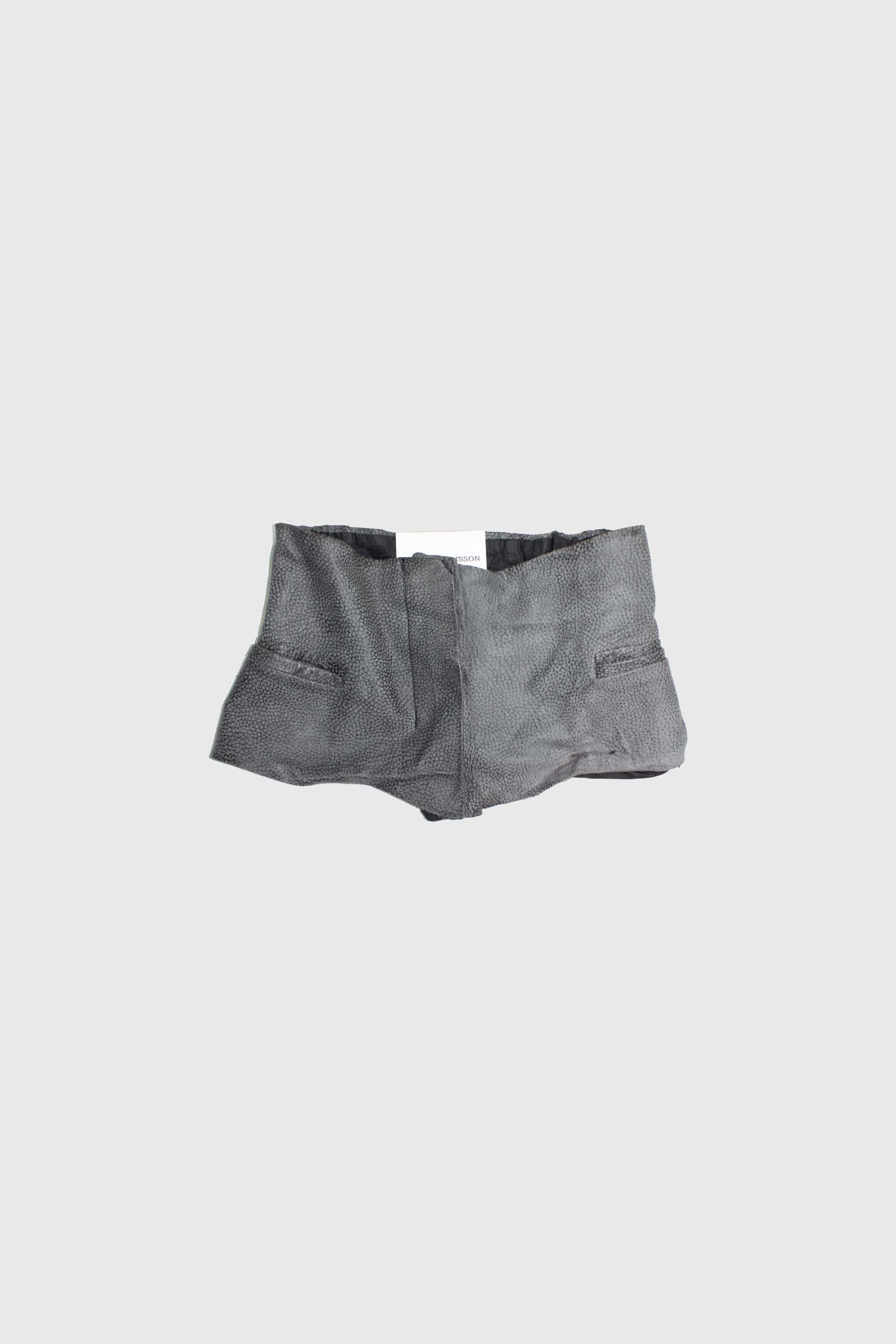 Leather Belt Skirt - NELLY JOHANSSON