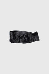 Oversized Leather Belt - NELLY JOHANSSON