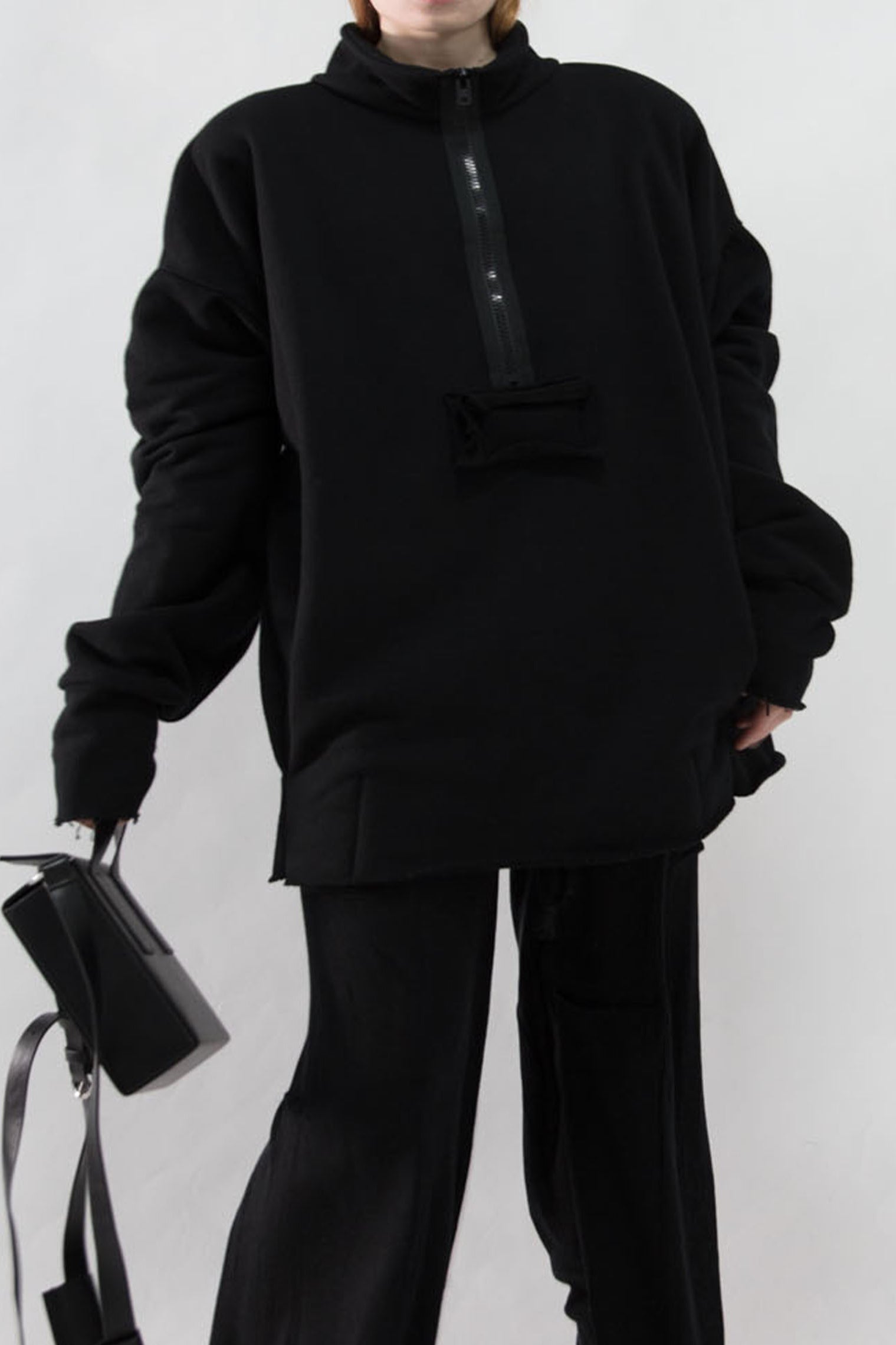 Shoulder Pad Sweater - NELLY JOHANSSON