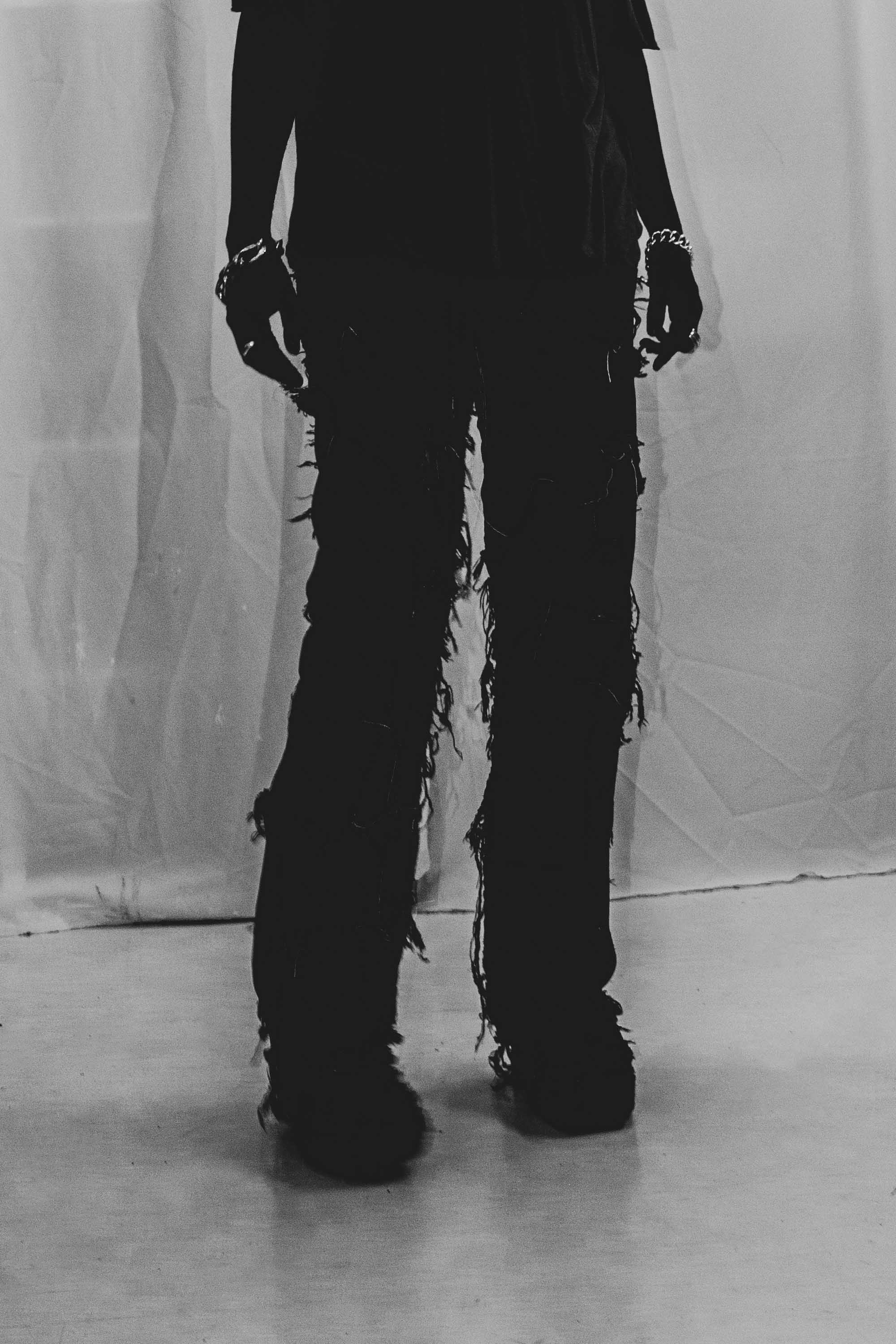 Dyed Fringe Denim - NELLY JOHANSSON