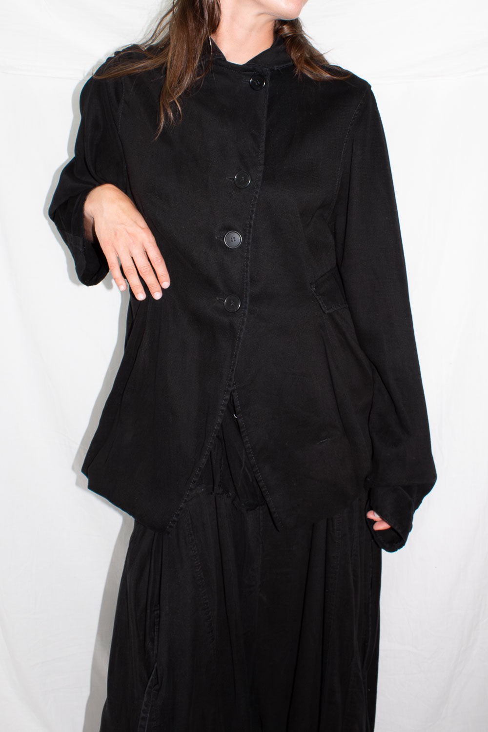 Ruched Lyocell Jacket - NELLY JOHANSSON