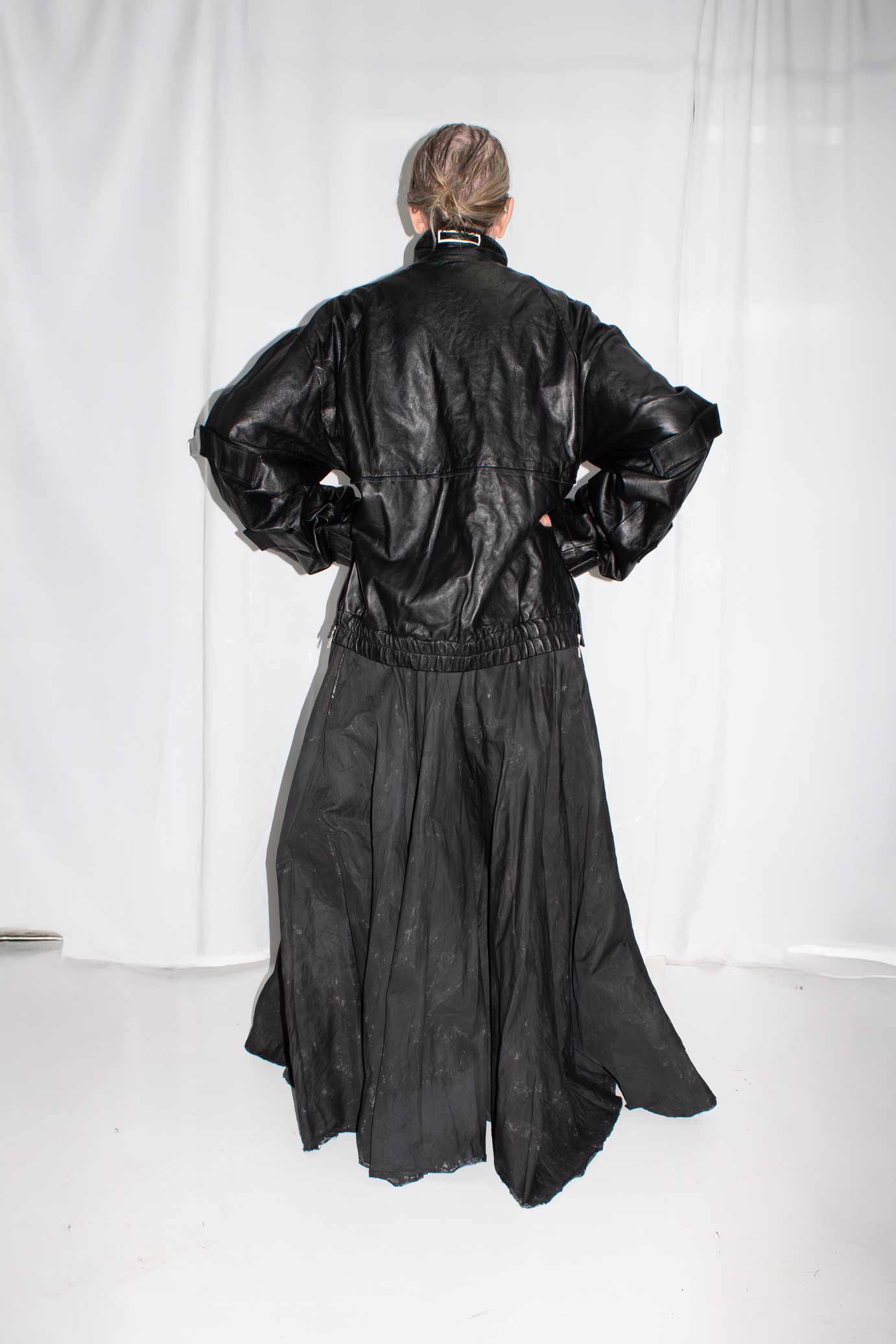 Hand-Painted Maxi Skirt - NELLY JOHANSSON