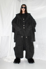 Layered Denim Jacket