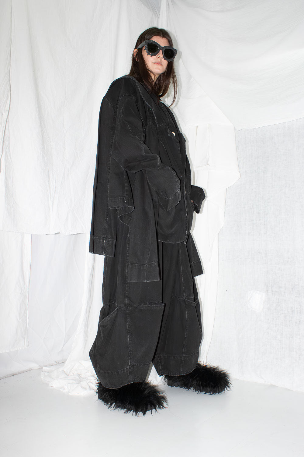 Ballon Denim Trousers - NELLY JOHANSSON