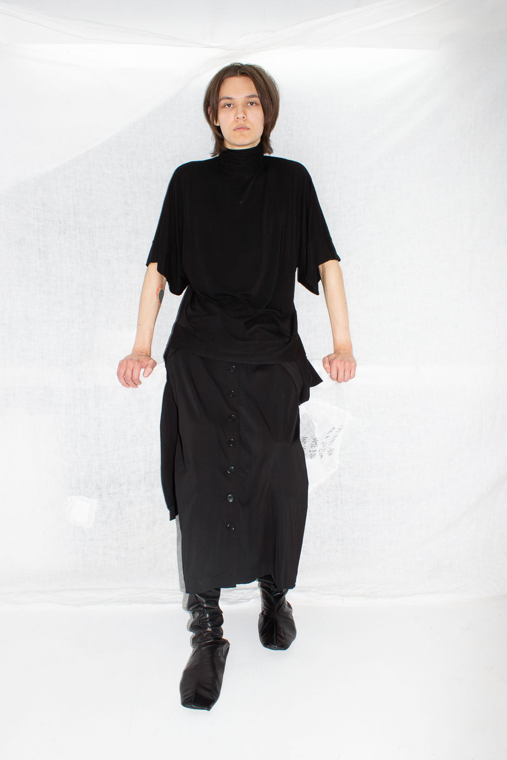 Turtle Neck T-Shirt - NELLY JOHANSSON