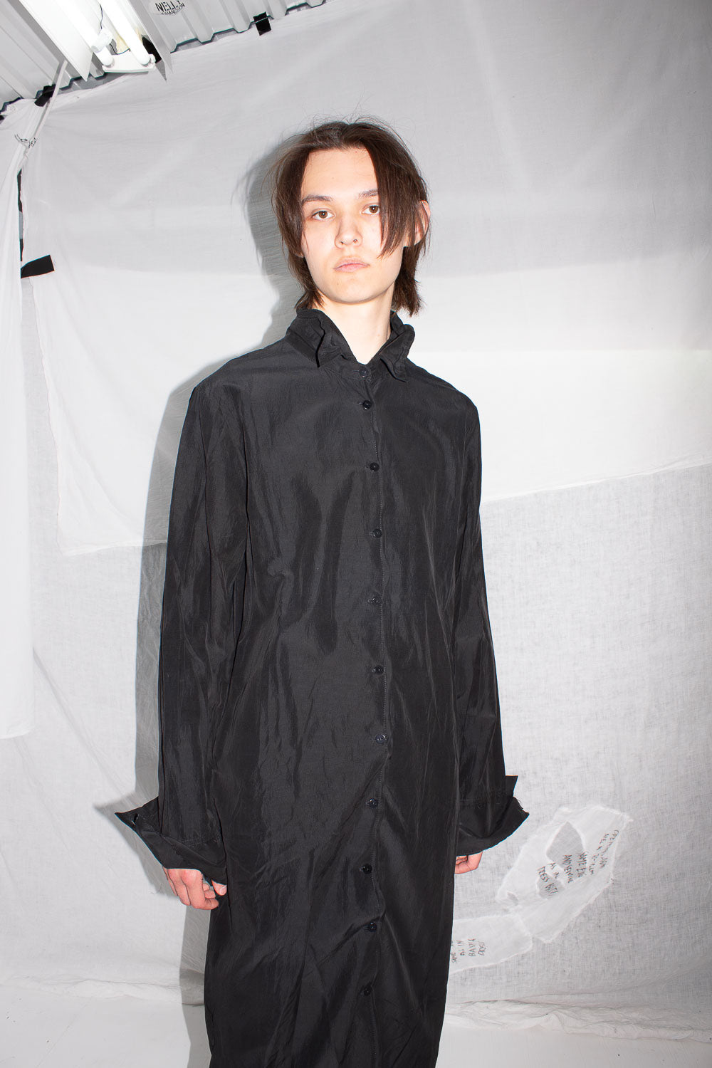 Sculptural Long Shirt - NELLY JOHANSSON