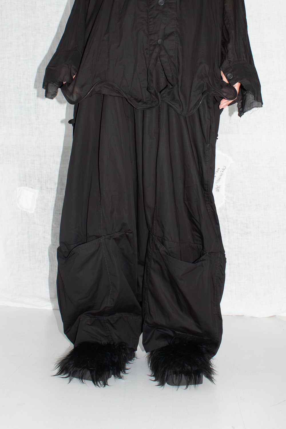 Oversized Drop Trousers - NELLY JOHANSSON
