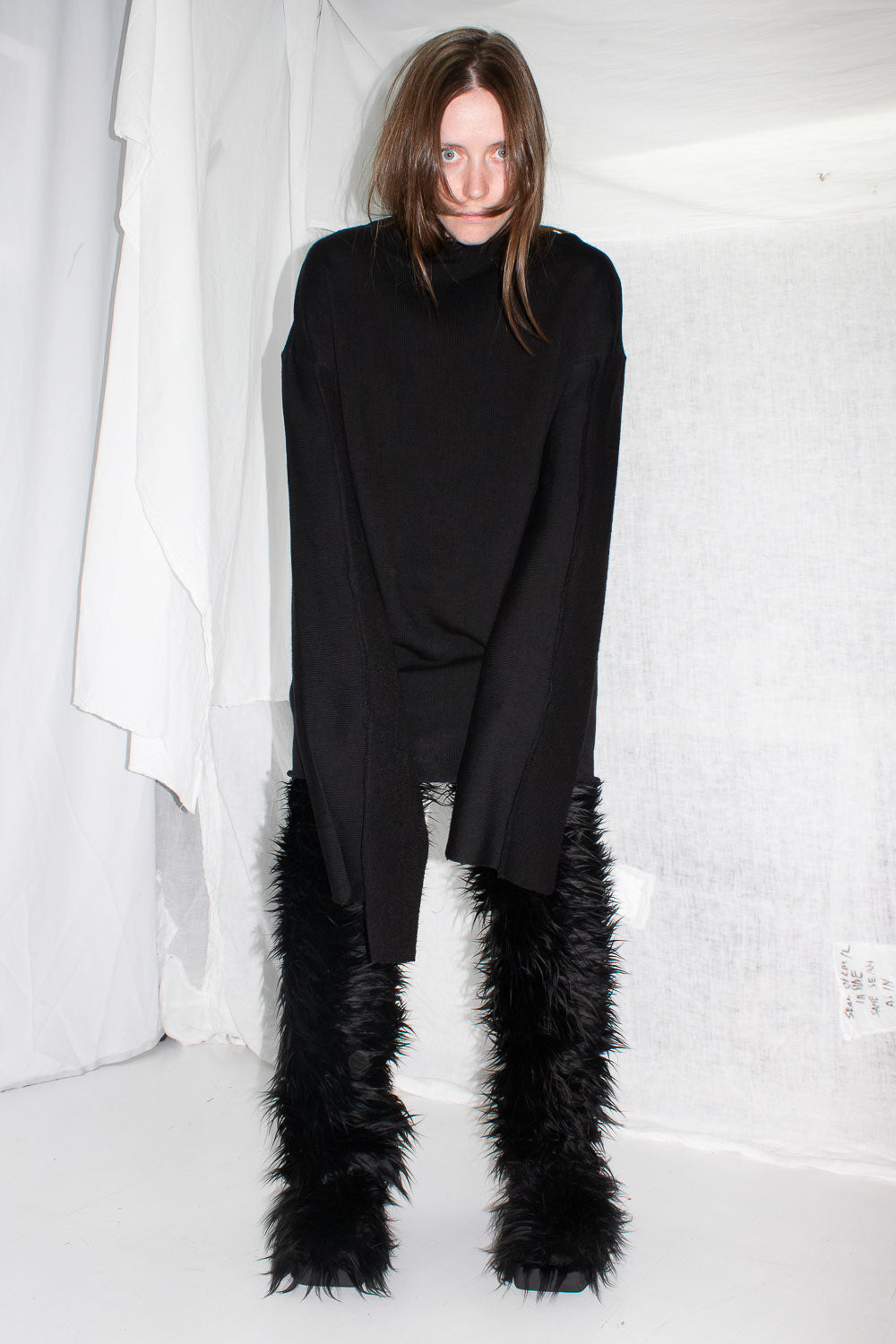 Merino Wool Knit Sweater - NELLY JOHANSSON