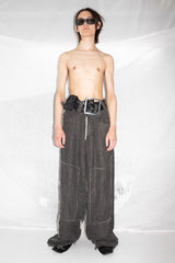 Oversized Leather Belt - NELLY JOHANSSON