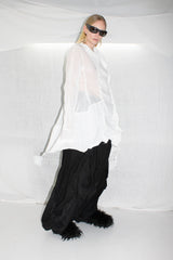 Sculptural Shirt Jacket