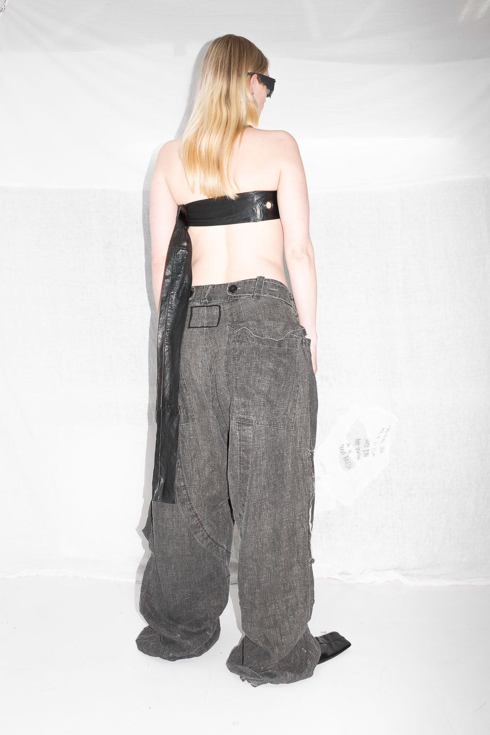 Antique Leather Belt - NELLY JOHANSSON