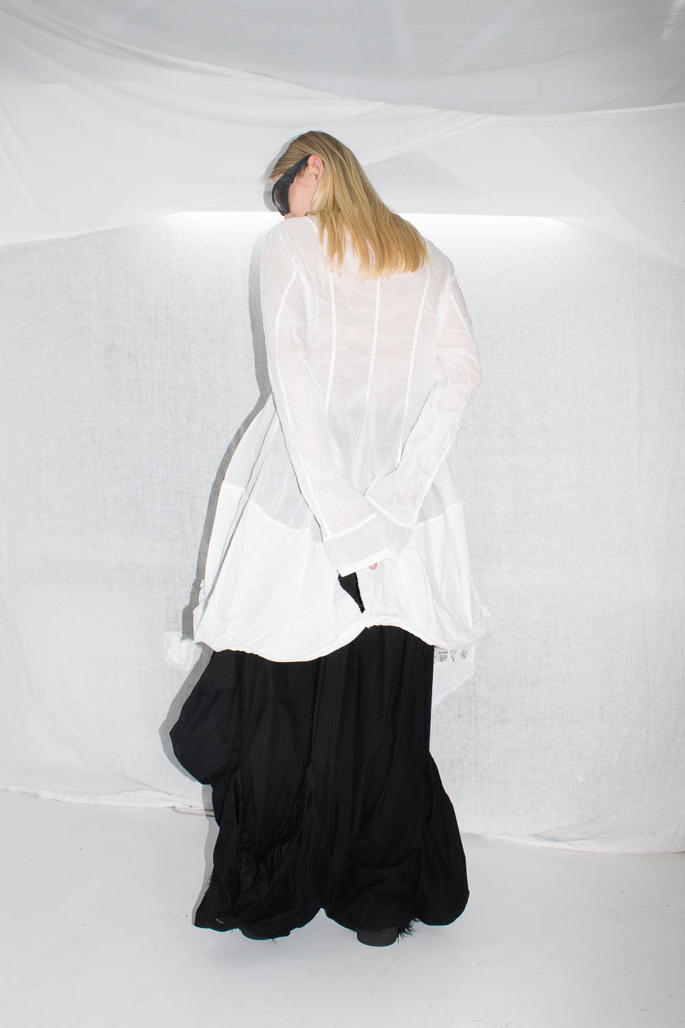 Sculptural Shirt Jacket - NELLY JOHANSSON