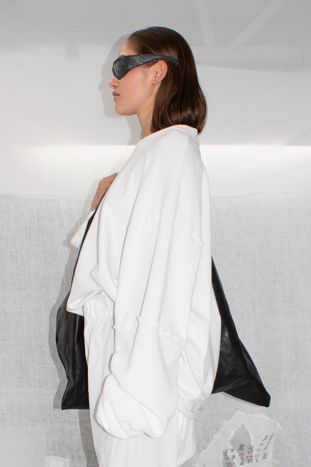 Oversized Crew Neck Sweater - NELLY JOHANSSON