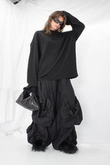 Textured Merino Wool Knit Sweater