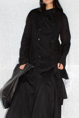 Sculptural Shirt Jacket