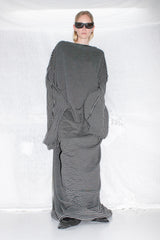 Long sleeve wool dress