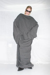 Long sleeve wool dress