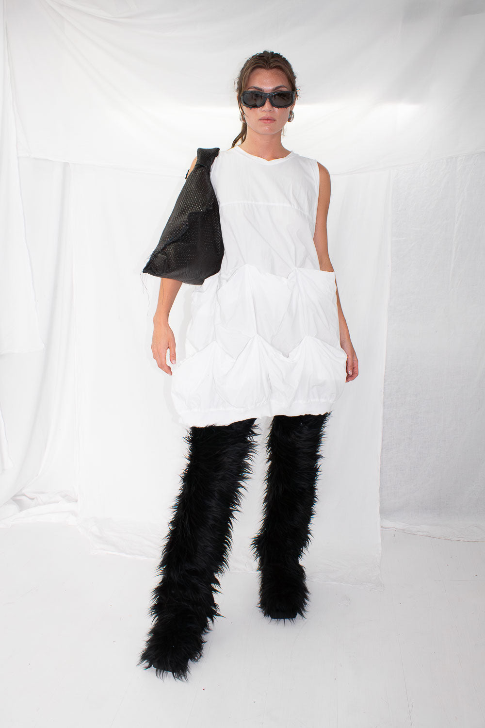 Gathered Dress - NELLY JOHANSSON