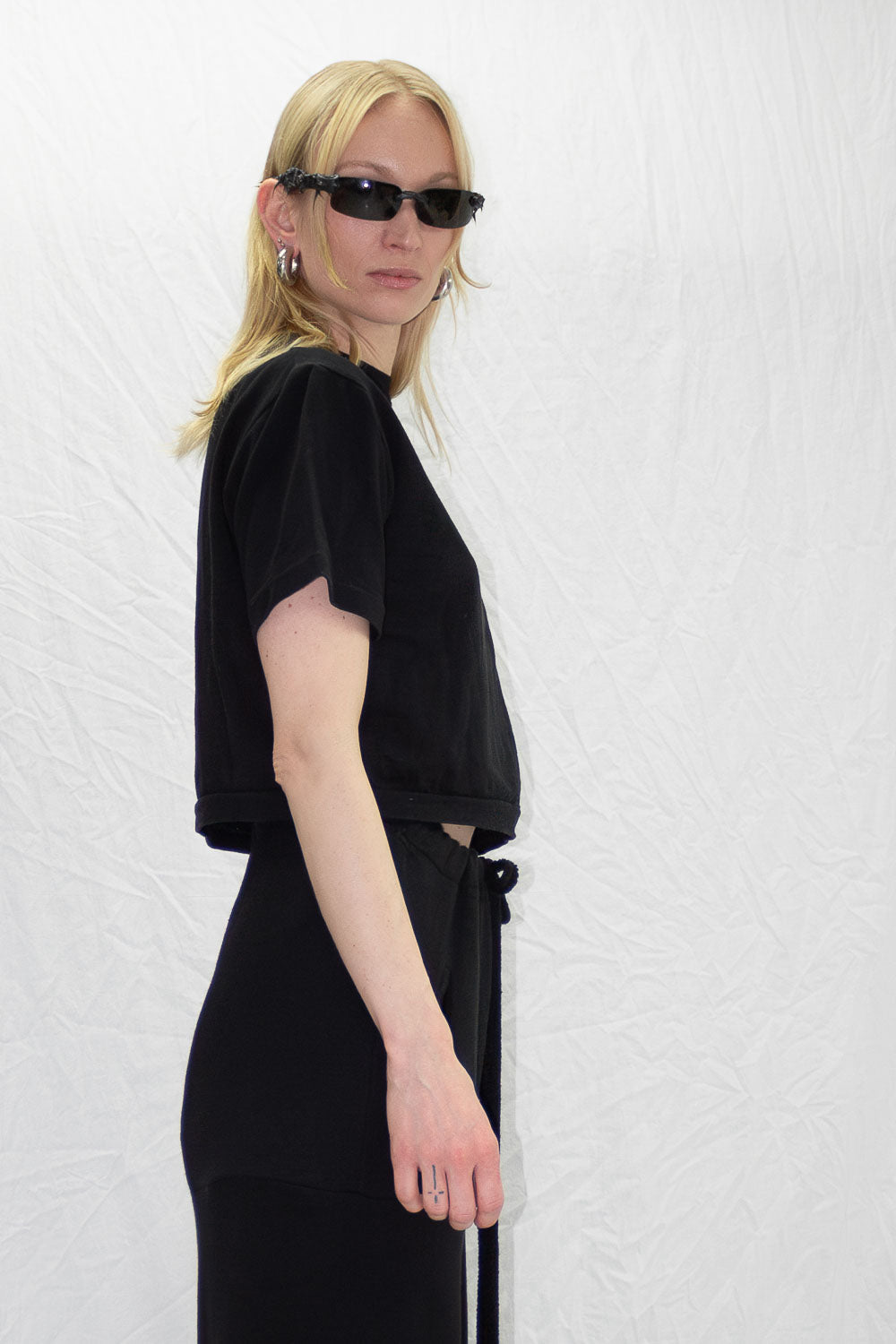 Crop Box T-shirt - NELLY JOHANSSON