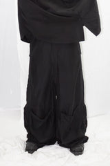 High Rise Cargo Pants