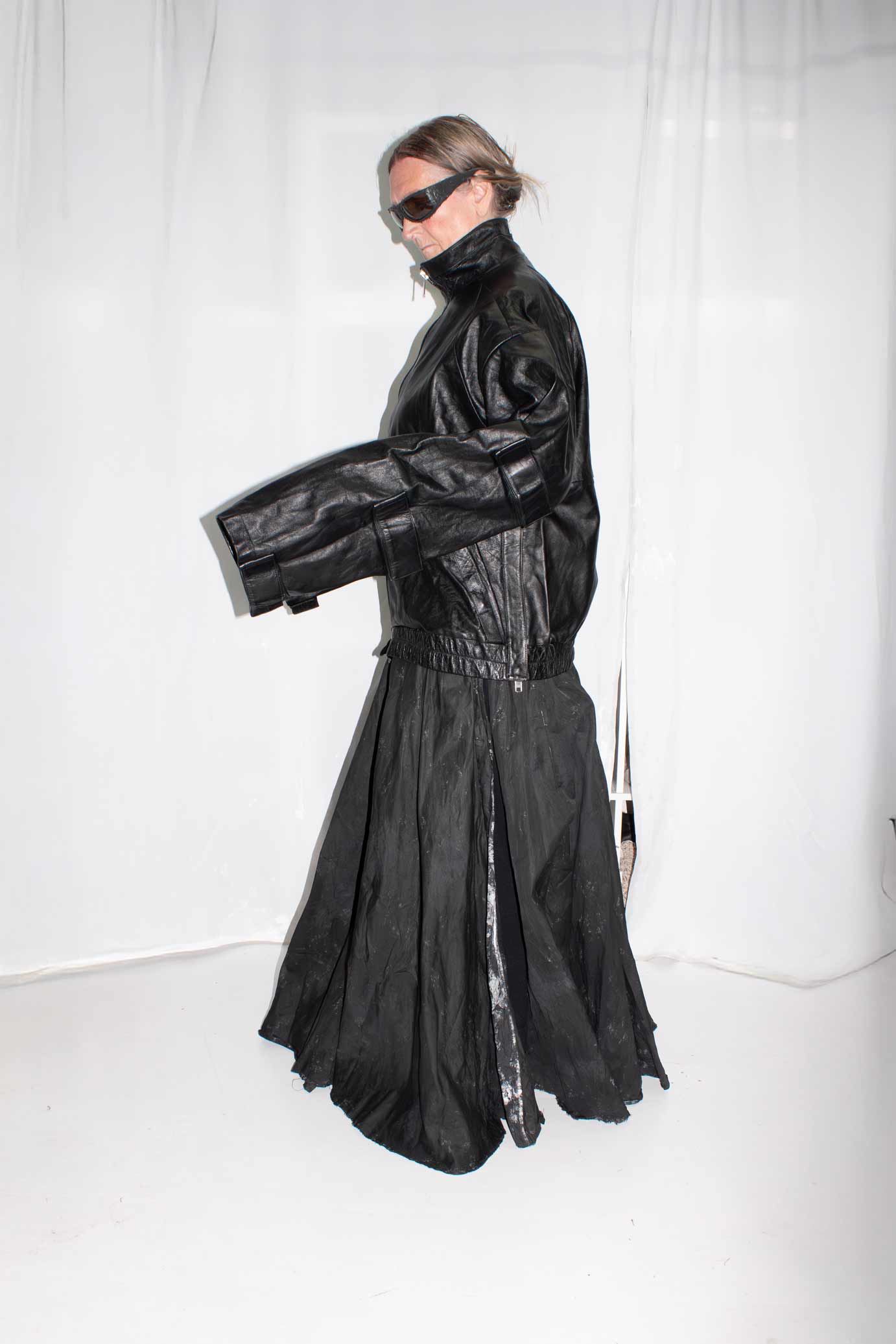 Hand-Painted Maxi Skirt - NELLY JOHANSSON