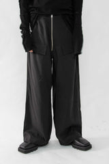 Oversized Cupro Slacks