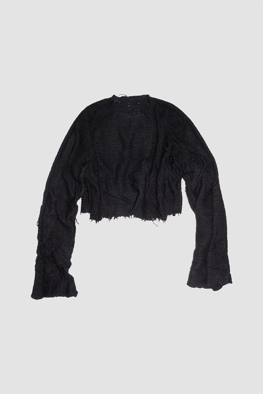 Distressed Wool Sweater - NELLY JOHANSSON