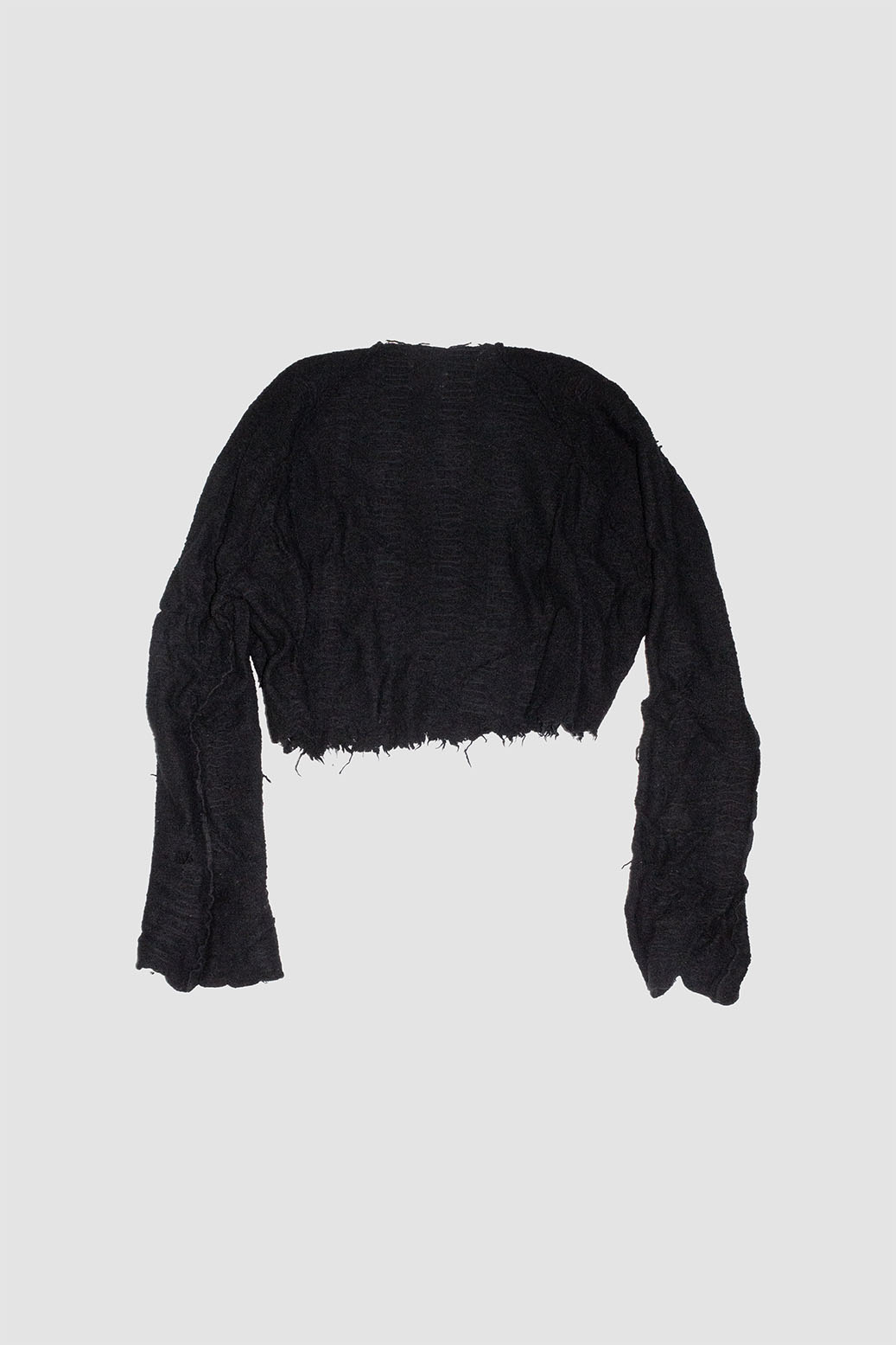 Distressed Wool Sweater - NELLY JOHANSSON