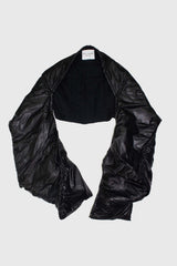 Sculptural Puffer Bolero