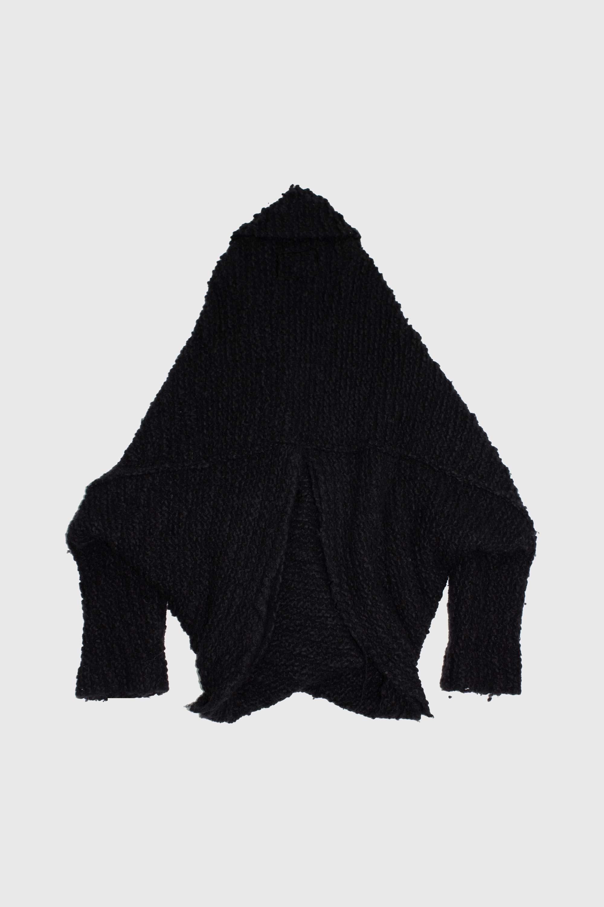 Drop Shoulder Wool Cardigan - NELLY JOHANSSON
