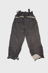 Patched Linen Trousers