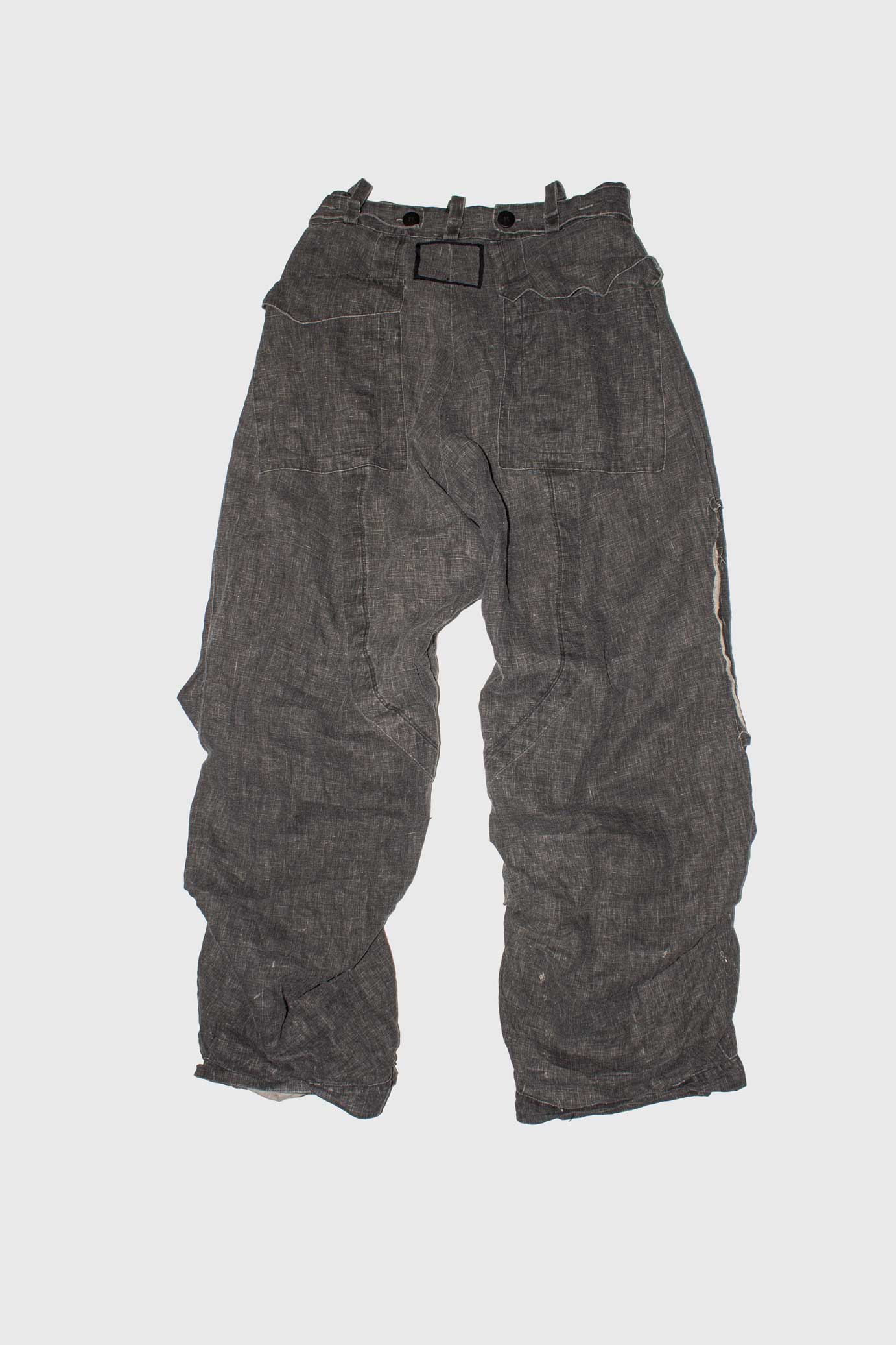 Cargo Linen Trousers - NELLY JOHANSSON