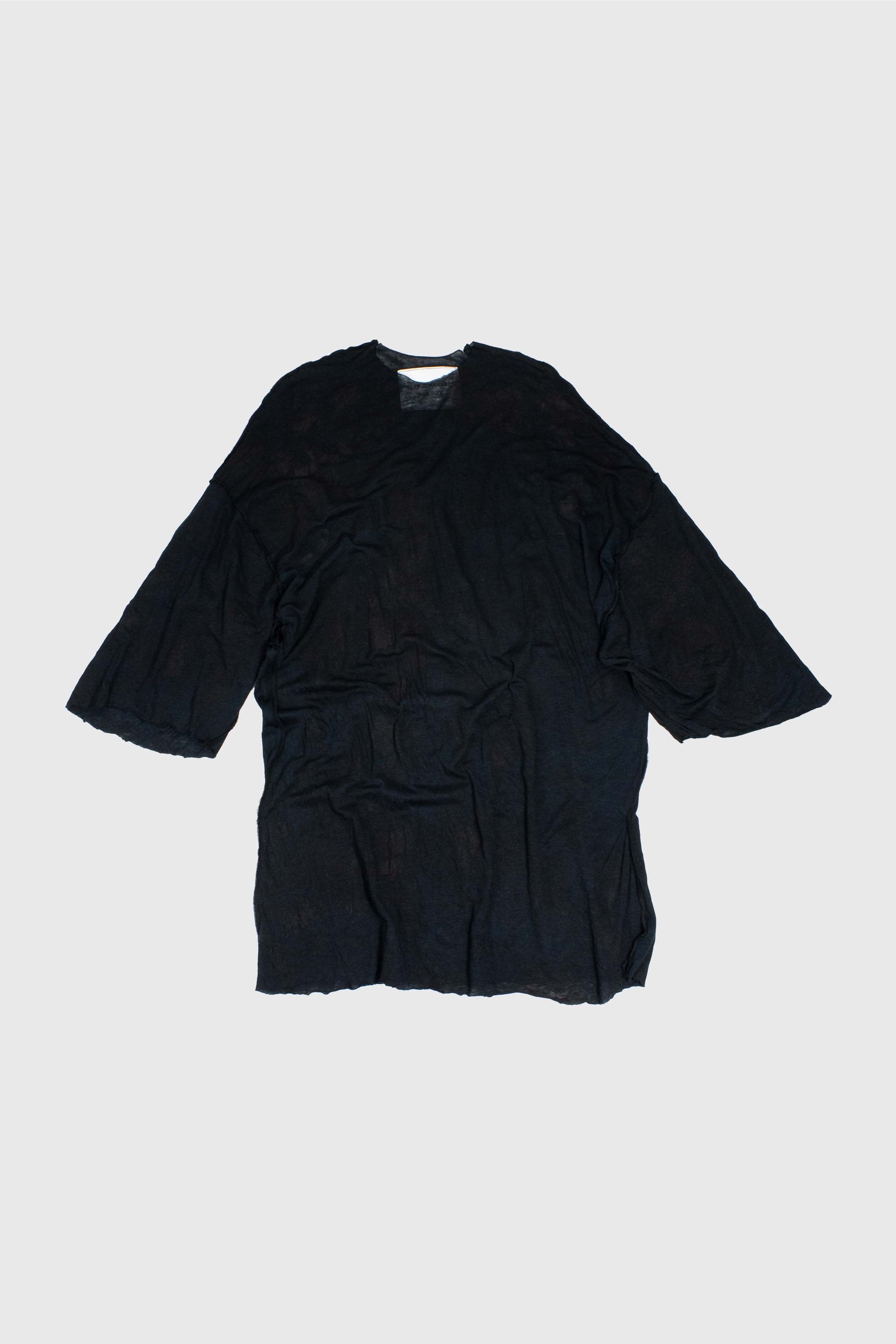 Hand-painted linen T-shirt - NELLY JOHANSSON