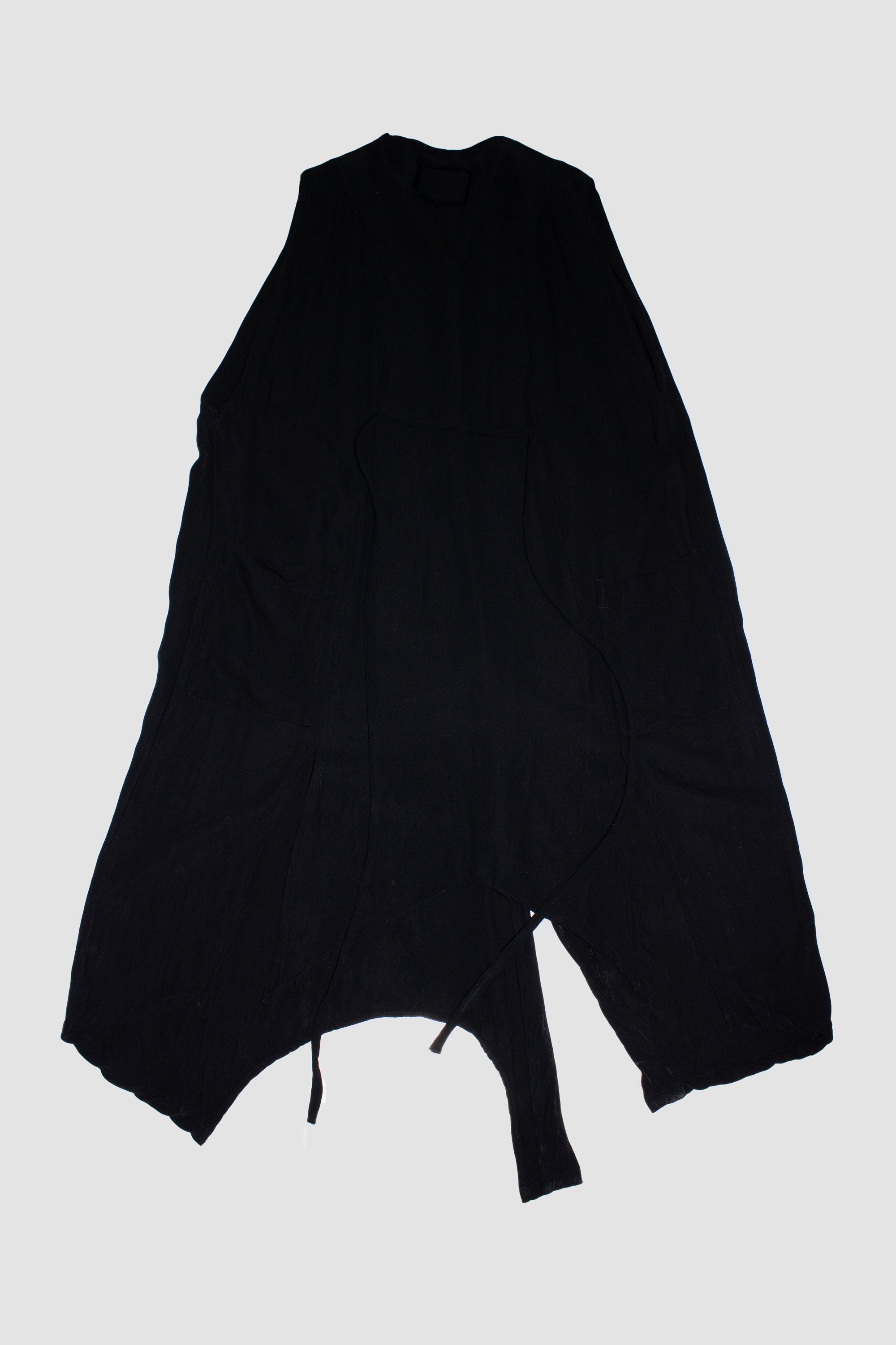 Black Maxi Pocket Dress - NELLY JOHANSSON
