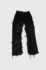 Dyed Fringe Denim