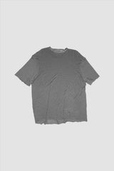 Grey Silk Blend T-shirt