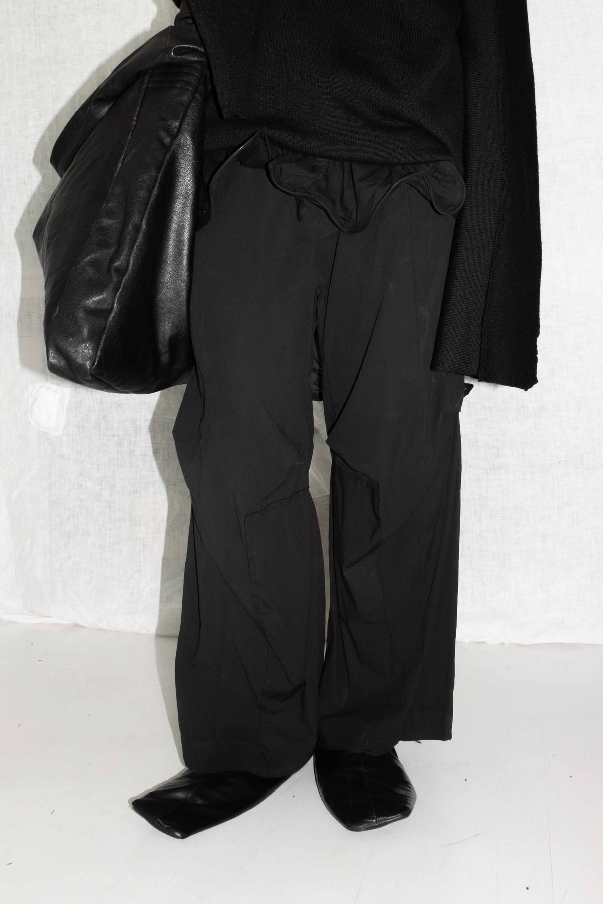 Loose Slacks by NELLY JOHANSSON, cotton, viscose and elastane