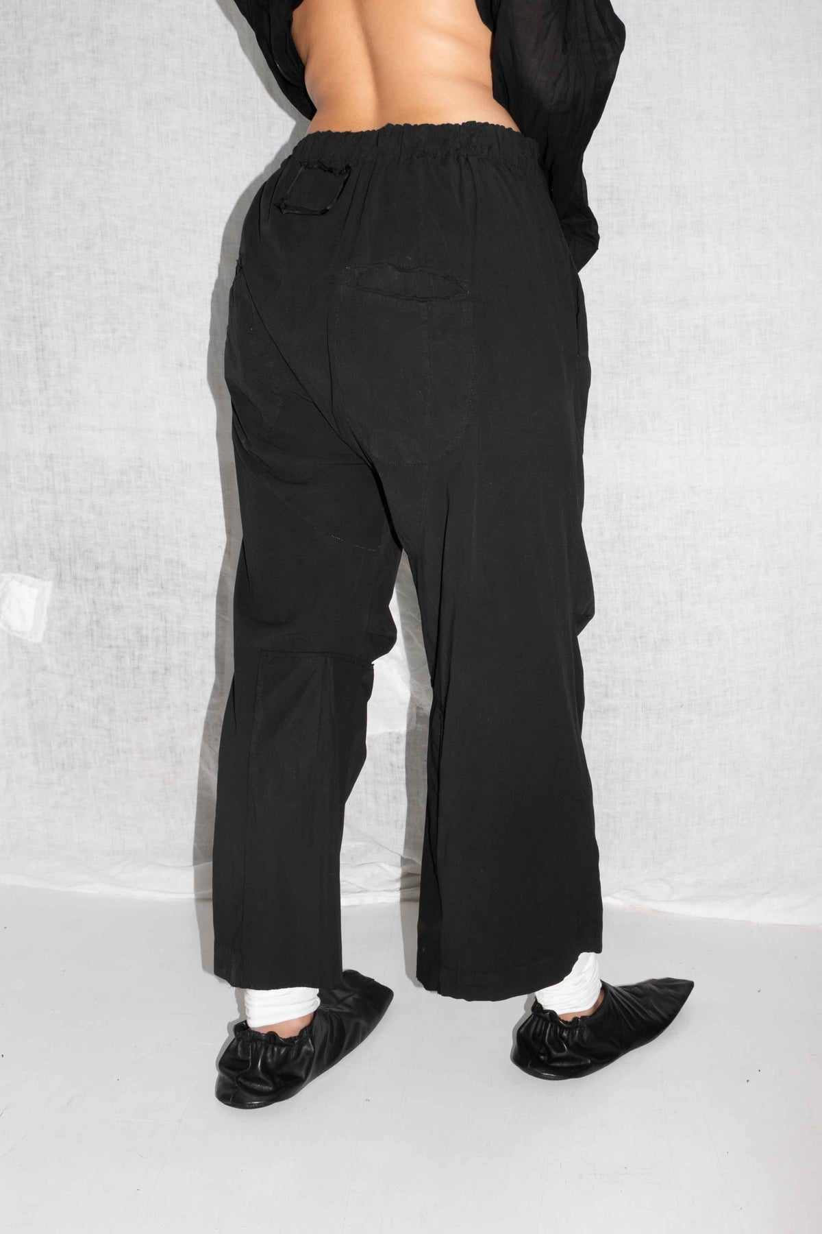 Loose Slacks by NELLY JOHANSSON, cotton, viscose and elastane